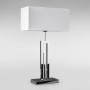 Зображення Настільна лампа з абажуром Light House DL-18837/1T хром, абажур білий  ИМ Light-Deco 