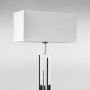 Зображення Настільна лампа з абажуром Light House DL-18837/1T хром, абажур білий  ИМ Light-Deco 1 