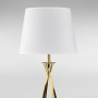 Зображення Настільна лампа з абажуром Light House DL-18838/1T латунь, абажур білий ИМ Light-Deco 1 