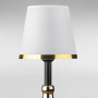 Зображення Настільна лампа з абажуром Light House DL-18849/1T чорний із золотом, абажур білий ИМ Light-Deco 1 