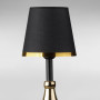 Зображення Настільна лампа з абажуром Light House DL-18850/1T чорний із золотом, абажур чорний ИМ Light-Deco 1 