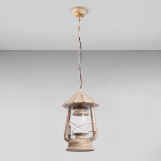 Вуличний підвісний світильник Light House KX-18865/W WG H820*D230 E27 білий із золотом