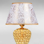 Зображення Настільна лампа із абажуром Light House SG-18863/1T FG+ZZ+SHADE H500*D300 золото, абажур білий з малюнком ИМ Light-Deco 1 
