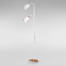 Світильник для підлоги Торшер на дві лампи SWT-18868 WH H1800*D240 E27*2 білий