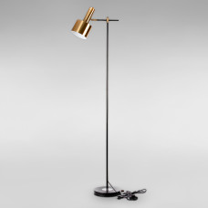 Світильник підлоговий Торшер SWT-18869 BK+GD H1500 E27 чорний, плафон золото