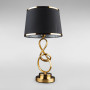 Зображення Настільна лампа з абажуром Light House DL-18879/1T латунь, абажур чорний ИМ Light-Deco 