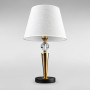 Зображення Настільна лампа з абажуром Light House DL-18892/1T чорний + латунь, абажур білий ИМ Light-Deco 
