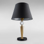 Зображення Настільна лампа з абажуром Light House DL-18893/1T чорний + латунь, абажур чорний ИМ Light-Deco 