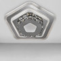 Зображення Люстра стельова світлодіодна LED Light House SY-18896/240 CR 240*240*70 56W, колір хром ИМ Light-Deco 
