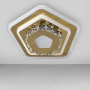 Зображення Люстра стельова світлодіодна LED Light House SY-18896/240 GD 240*240*70 56W колір золото ИМ Light-Deco 