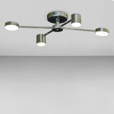 Люстра стельова світлодіодна LED Light House SY-18898/4 CR 800*130 48W, колір хром