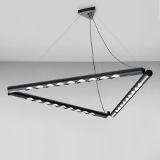 Світильник лінійний підвісний Атмолайт Starlight C 670 Angle3 Black чорний