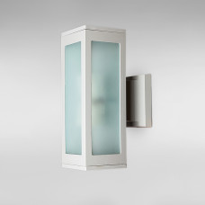 Вуличний настінний світильник Бра Light House LS-18904-WL-2 GY сірий, плафон білий матовий