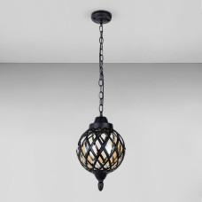 Вуличний підвісний світильник Light House LS-18906-M-PL BK чорний