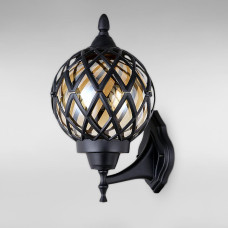 Вуличний настінний світильник Бра Light House LS-18906-M-WL BK чорний