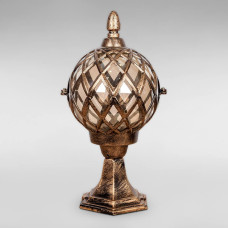 Вуличний стовпчик ліхтарний на один світильник Light House LS-18906-ST-S AB бронза