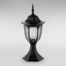 Вуличний ліхтарний стовпчик на один світильник Light House LS-18909-S-ST BK чорний