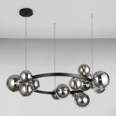 Люстра підвісна молекула Light House LS-17132-15 BK+BK чорна