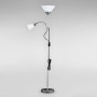 Зображення Торшер світильник підлоговий SWT-18413 CHROME H1800*W300 хром плафон білий ИМ Light-Deco 