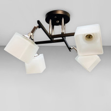 Люстра потолочная Light House NM-15672/4 BK+CR черный