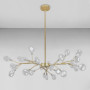Зображення Люстра стельова молекула Light House LS-17126-27 GD+CL золото, плафони прозорі ИМ Light-Deco 