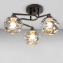Зображення Люстра стельова Light House SRS-18958/3А чорна, плафон сірий  ИМ Light-Deco 1 