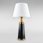 Зображення Настільна лампа з абажуром Light House DL-18969/1T чорний + бронза, абажур білий ИМ Light-Deco 