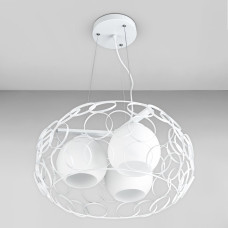 Люстра підвісна Лофт Light House DL-18974/3 біла