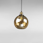 Зображення Люстра підвісна куля Light House DL-18977/1 чорна, плафон шампань ИМ Light-Deco 1 