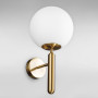 Зображення Настінний світильник Бра шар Light House DL-18988/1W латунь, плафон білий  ИМ Light-Deco 