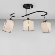 Люстра стельова Light House SR-18995/3 CH+BK L680*W270*H295 чорна+хром