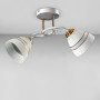Зображення Люстра стельова Light House SZ-19002/2 WT-FGD 480*200 E14 біла з золотом ИМ Light-Deco 