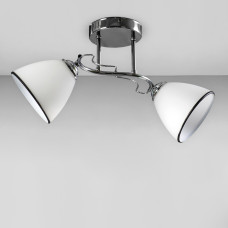 Люстра стельова Light House SZ-19003/2 CR 460*200 E14 хром, плафони білі