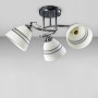 Зображення Люстра стельова Light House SZ-19003/3A CR 520*200 E14 хром, плафони білі зі смужками ИМ Light-Deco 