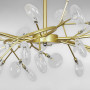 Зображення Люстра стельова молекула Light House LS-17126-45 GD+CL золото, плафони прозорі ИМ Light-Deco 1 