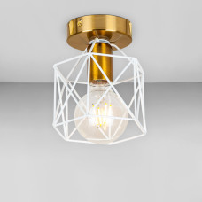 Люстра стельова Light House LS-17181F-1 BRZ+WH бронза + білий