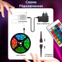 Изображение Лента светодиодная c пультом GarlandoPro водостойкая 300 LED 5m led лента 5050RGB ИМ Light-Deco 6 