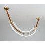 Зображення Люстра підвісна світлодіодна VALESO THD63856-1500 30W коричнева ИМ Light-Deco 2 