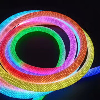5v-RGB світлодіодна плетена стрічка (5м250LED)