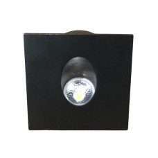 Светильник лестничный светодиодный HOROZ ELECTRIC LED "ZUMRUT" 3W 4000K (нейтральный свет), черный