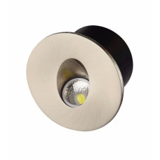 Светильник лестничный светодиодный HOROZ ELECTRIC LED "YAKUT" 3W 4000K (нейтральный свет), хром