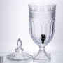 Изображение Лимонадница Topaz Crystal 5л с краном HP-19-294 кувшин диспенсер для напитков прозрачный ИМ Light-Deco 3 