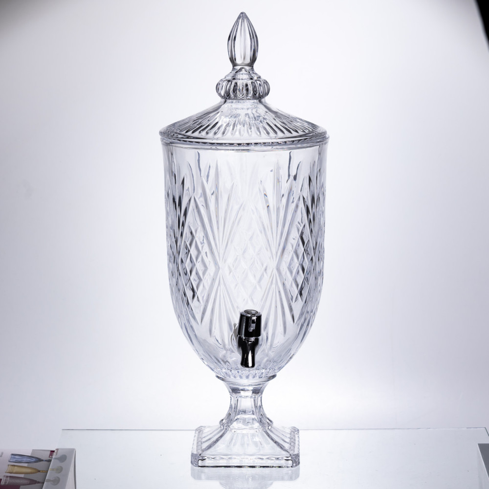 Изображение Лимонадница Classic Crystal 5л с краном HP-19-297 кувшин диспенсер для напитков прозрачный ИМ Light-Deco 