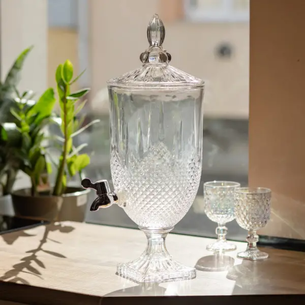 Изображение Лимонадница Ocean Crystal 5 литров с краном для мохито сока напитков HP-19-300 ИМ Light-Deco 2 