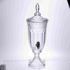 Лимонадница Topaz Crystal 2 литра с краном HP-19-292 кувшин диспенсер для воды и напитков прозрачный