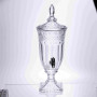 Изображение Лимонадница Topaz Crystal 2 литра с краном HP-19-292 кувшин диспенсер для воды и напитков прозрачный ИМ Light-Deco 