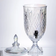 Лимонадница Crystal Trinity 5 литров с краном для мохито малока сока напитков HP-19-303
