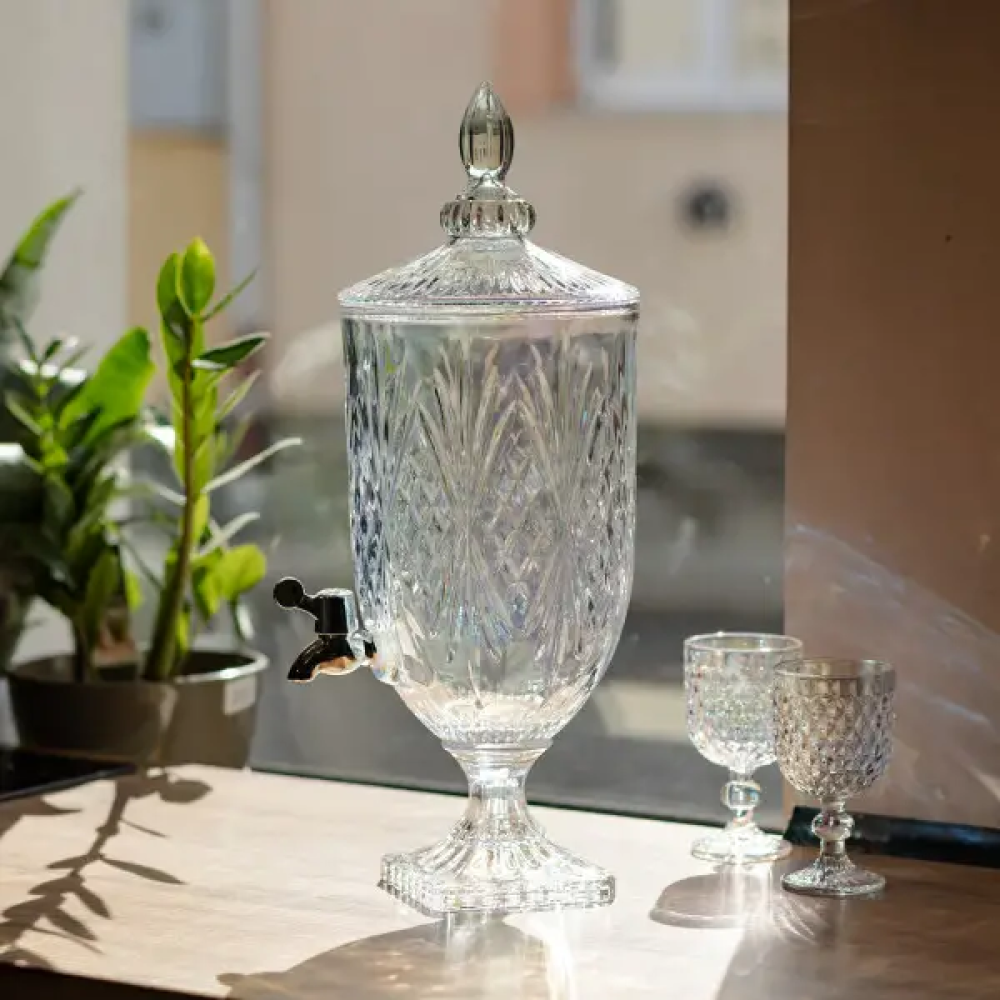 Изображение Лимонадница Crystal Trinity 5 литров с краном для мохито малока сока напитков HP-19-303 ИМ Light-Deco 2 