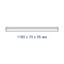 Изображение Лінійний LED світильник в чорному корпусі Light House LNF-1229_1935 ИМ Light-Deco 3 
