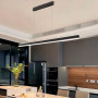 Зображення Лінійний чорний LED світильник з двостороннім світлом ИМ Light-Deco 1 
